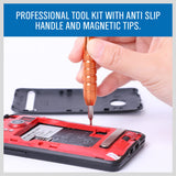 18-in-1 Precision Mobile Device Repair Tool Set with Magnetic Screwdriver and Pry Tools