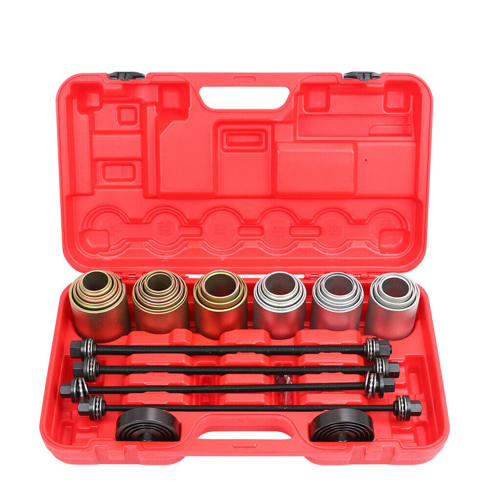 26Pc Universal Press & Pull Sleeve Kit Bush Bearing Remove LCV HGV Engines Tools