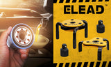 ELEAD 2Pcs Oil Filter Wrench Set Adjustable Oil Filter Change Set Engine Filters