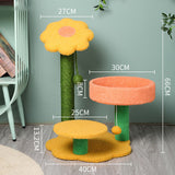 Sun flower cat climbing frame cat scratching post toy