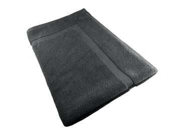 Premium Ultra-Light 900gsm Quick-Dry Cotton Bath Mat in Charcoal