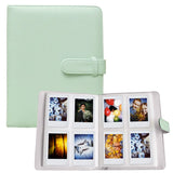 LIFEBEA 256-Pocket Instant Photo Album for Fujifilm Instax Mini & Polaroid Cameras - Green