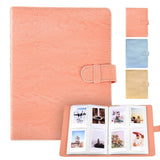 LIFEBEA 256-Photo Instant Camera Album for Fujifilm Instax Mini & Polaroid (Orange)