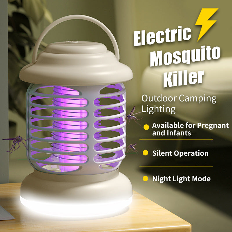 LIFEBEA Electric Insect Killer Mosquito Pest Fly Bug Zapper Catcher Trap Lamp Mosquito Repellent Light for Home or Outdoor Portable Camping