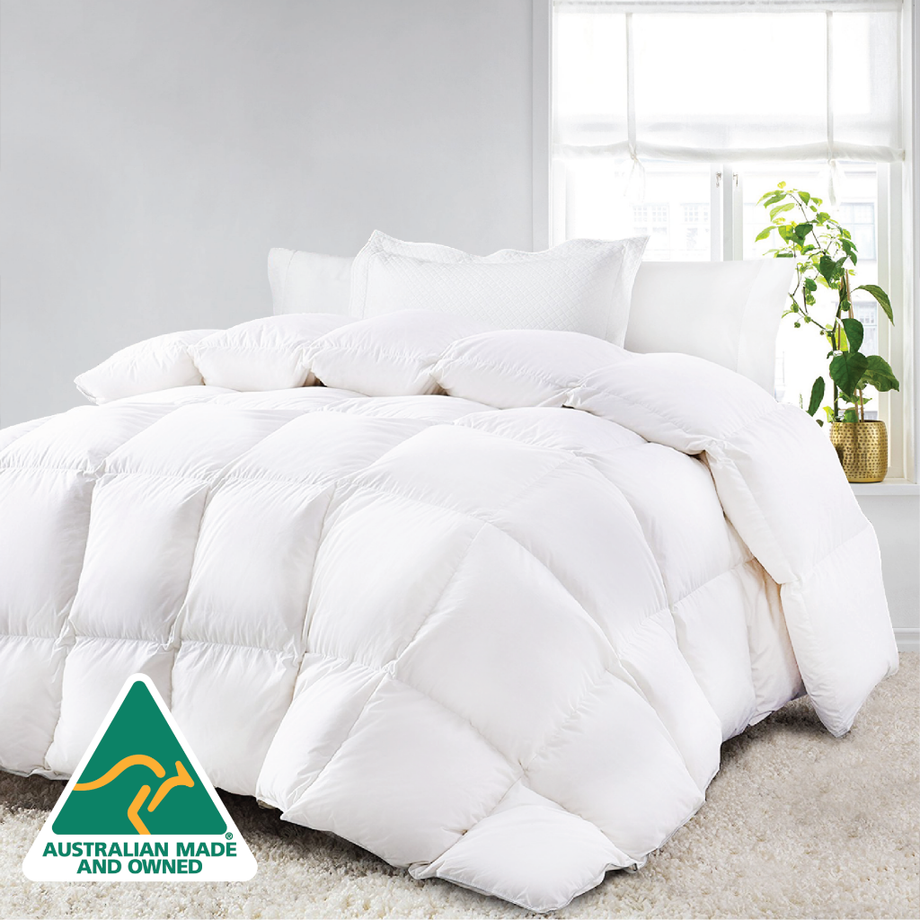 Australian-Made King Size Ultra-Soft 800GSM Winter Microfibre Quilt