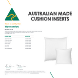 Premium Australian Made Cushion Inserts - Luxor Four Pack 35x60cm with Memory Resistant Filling