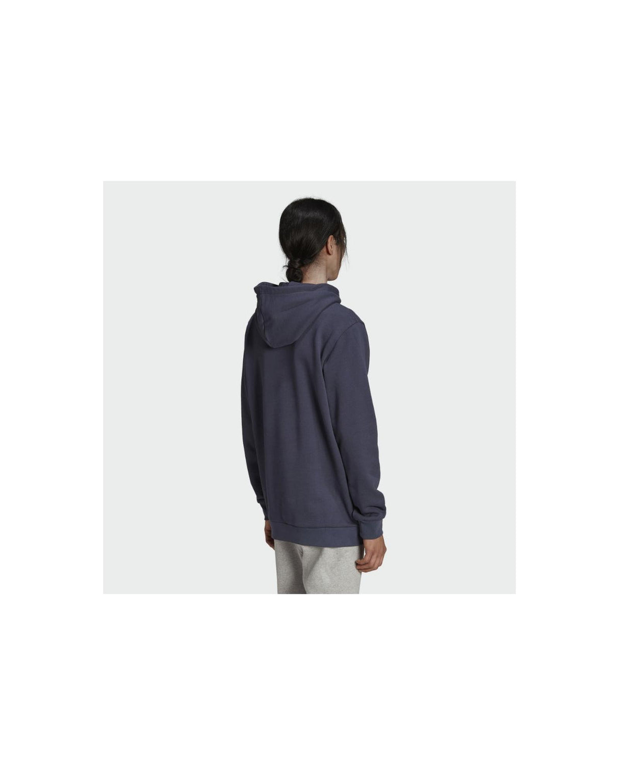 Super Heavyweight Cotton French Terry Hoodie with Adjustable Drawcord and Front Pocket - Large