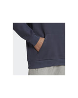 Super Heavyweight Cotton French Terry Hoodie with Adjustable Drawcord and Front Pocket - Large