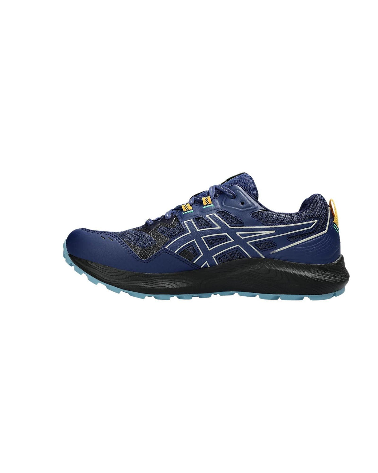 ASICS Gel-Sonoma 7 Trail Running Shoes with Exceptional Off-Road Traction in Deep Ocean Gris Blue - Size 9.5 US