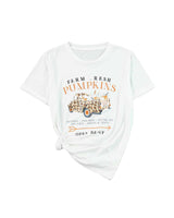 Fresh Pumpkins Leopard Truck Graphic T-Shirt - XL