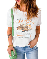 Fresh Pumpkins Leopard Truck Graphic T-Shirt - XL