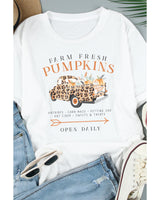 Fresh Pumpkins Leopard Truck Graphic T-Shirt - XL