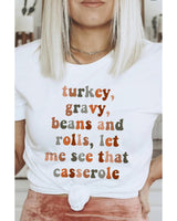 Thanksgiving Vibes Graphic Tee - L