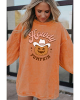 Azura Exchange Spooky Pumpkin Graphic Sweatshirt for Women - L