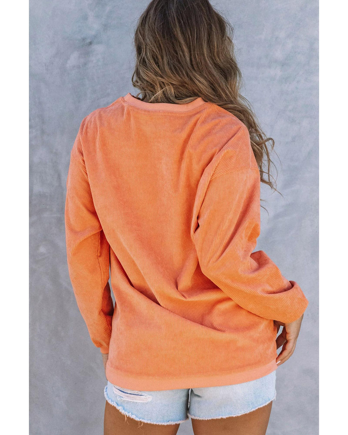 Azura Exchange Spooky Pumpkin Graphic Sweatshirt for Women - L