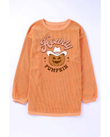 Azura Exchange Spooky Pumpkin Graphic Sweatshirt for Women - L