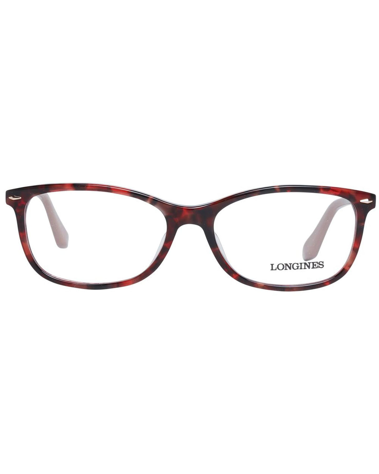 Longines Women's Square Red Optical Glasses - One Size