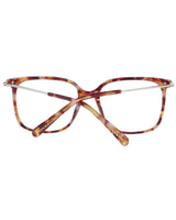 Scotch & Soda Women's Square Orange Acetate Optical Frames - One Size