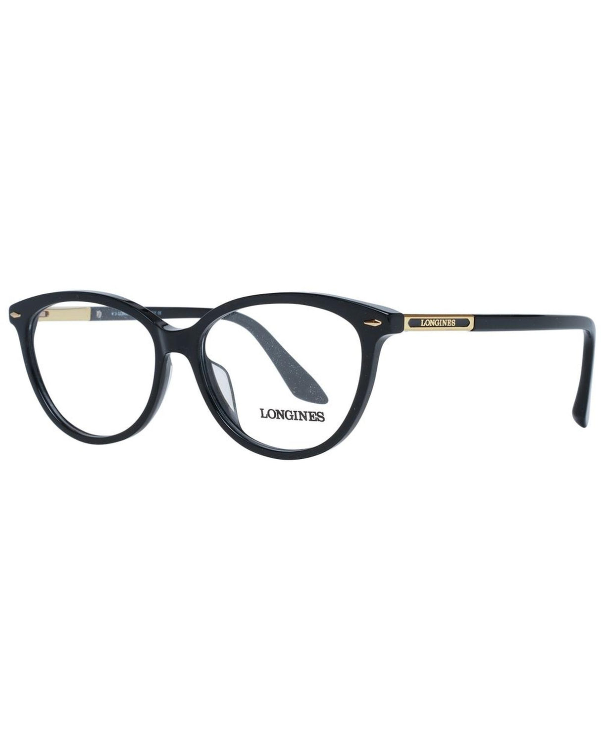 Longines Women's Cat Eye Black Optical Frames - One Size