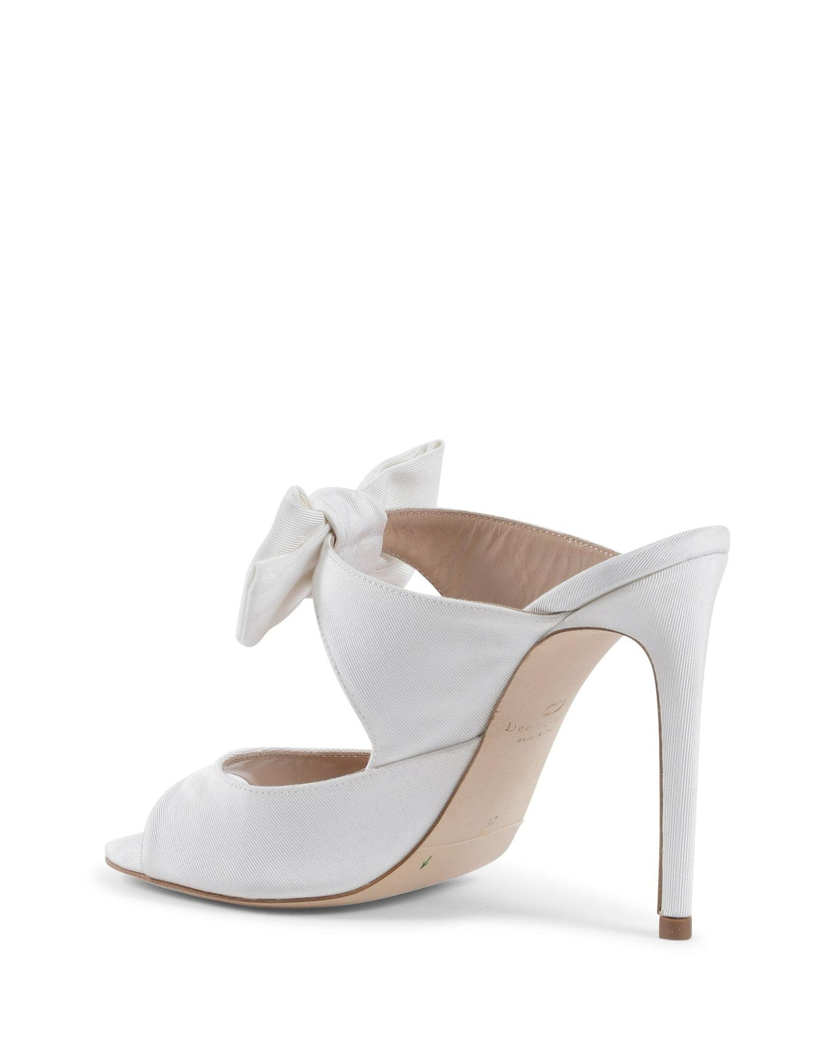 High Heel Mule with Bow Detail - 37 EU