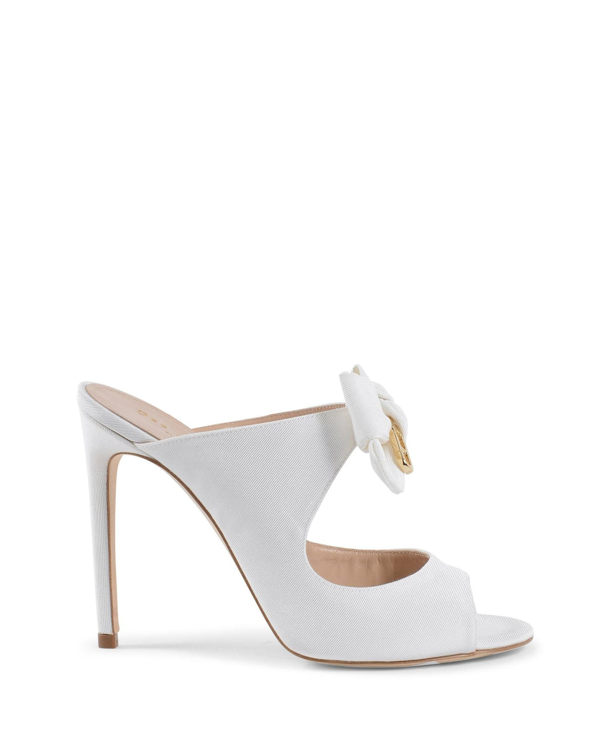 High Heel Mule with Bow Detail - 40 EU