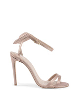 Satin Bow Ankle Lace Sandal - EU Size 39