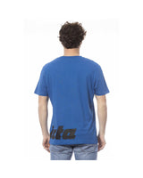 Invicta Men's Casual Blue Cotton Tee - Size M