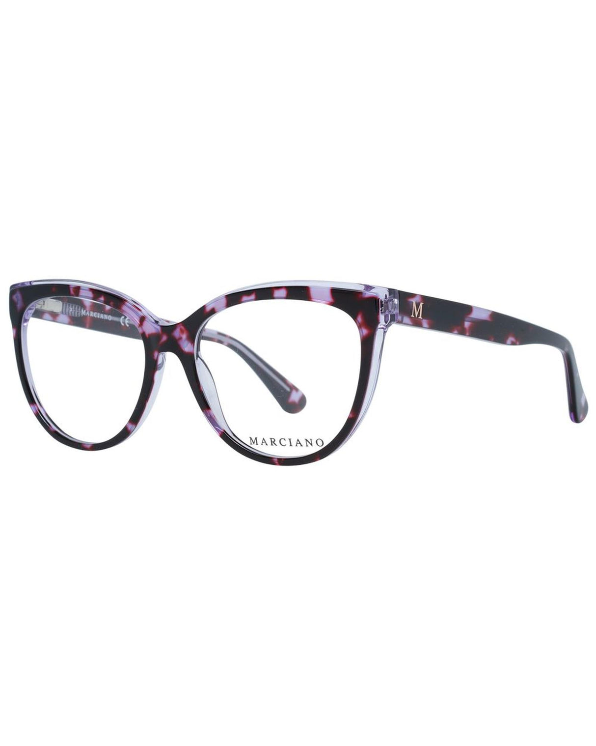 Marciano by Guess Women's Cat Eye Purple Optical Frames with Case - One Size