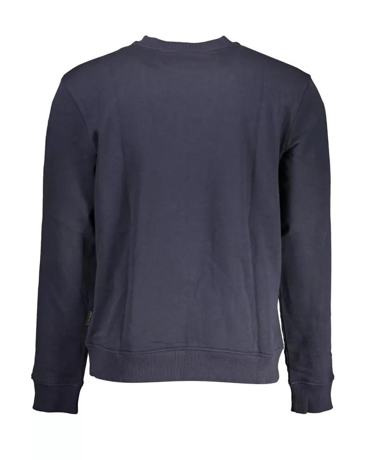 Napapijri Men's Blue Cotton Crew Neck Sweatshirt - Size S