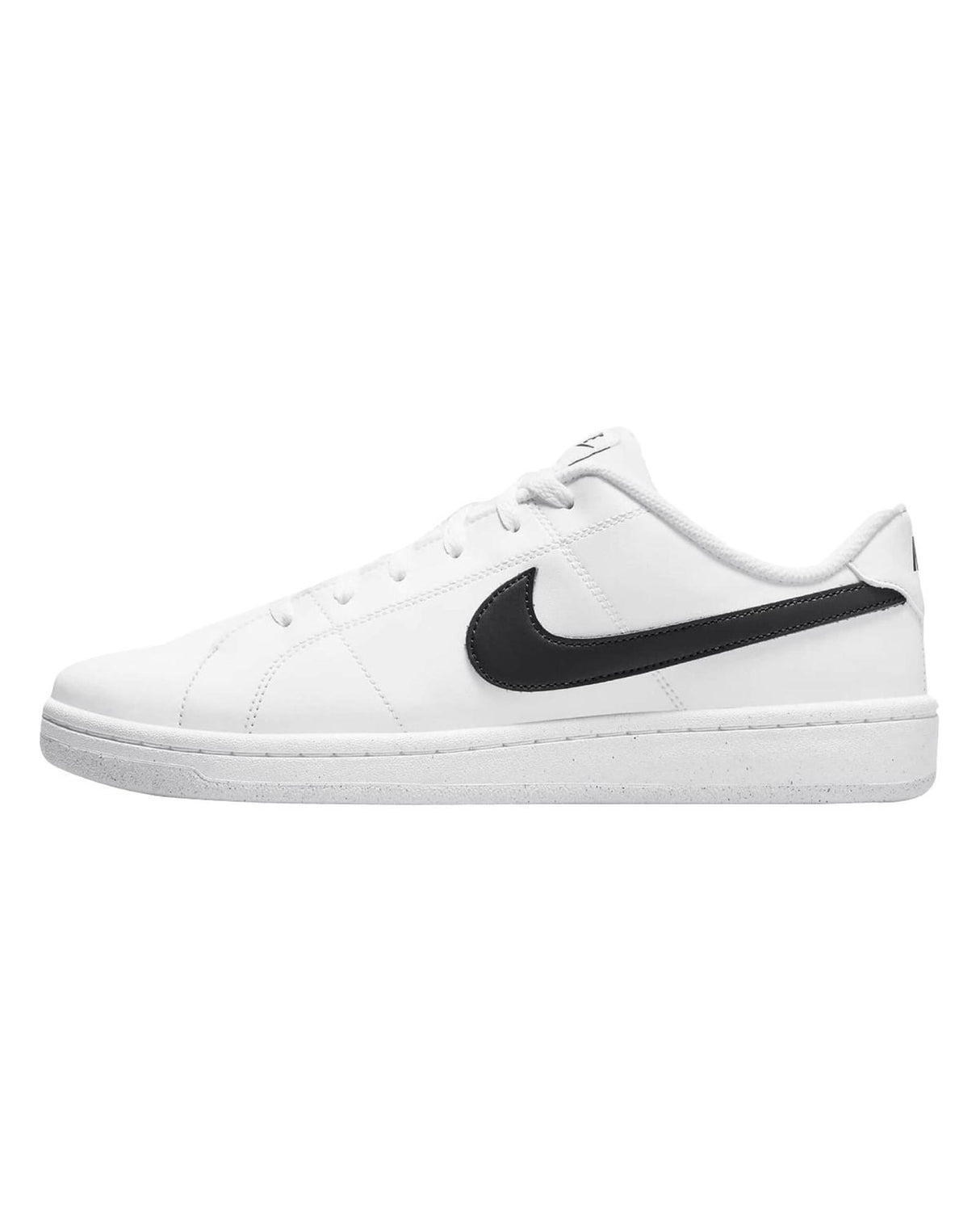 Nike Next Nature White Black Casual Sneakers with Herringbone Traction Sole - Size 13 US