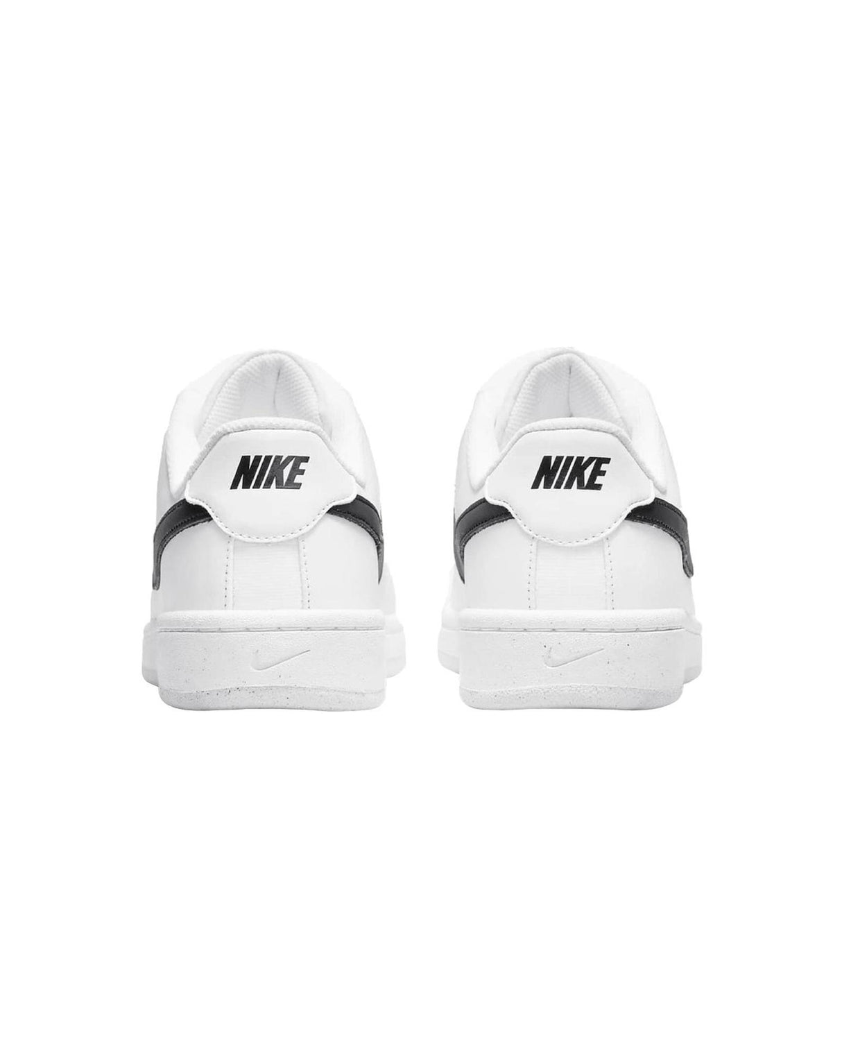 Nike Next Nature White Black Casual Sneakers with Herringbone Traction Sole - Size 13 US