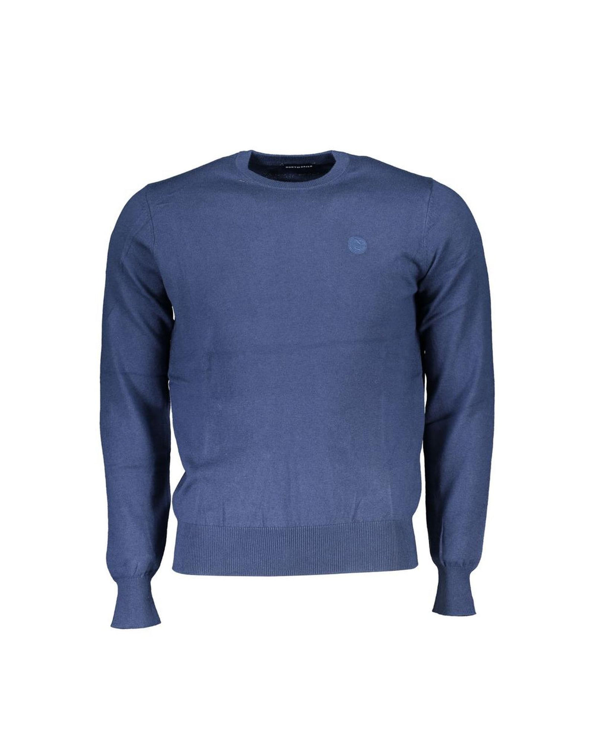 North Sails Men's Recycled Fiber Blue Crew Neck Sweater - 2XL