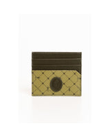 Trussardi Men's Compact Green Leather Wallet - One Size