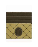 Trussardi Men's Compact Green Leather Wallet - One Size