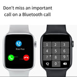 Smart Watch  44mm  Bluetooth call Screen True Multidial Blood Oxygen Game Sports Mode Pro FOR IOS and Android Black with 2 straps