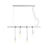 Bikkel 4-Light White Pendant Ceiling Fixture