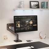 Adjustable Aluminum Monitor Holder - Rotatable 22-40 Inches