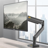 Adjustable Aluminum Monitor Holder - Rotatable 22-40 Inches