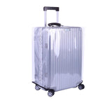 Waterproof Transparent Pvc Trolley Suitcase Cover - 22 Inch Rimless