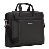 Waterproof Nylon Laptop Bag - 15.6 Inch One Shoulder Portable - Black