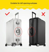 Waterproof Pvc Trolley Suitcase Cover - 30 Inch Rimless Transparent Dustproof