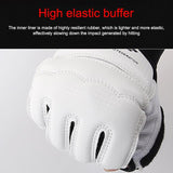 Adult Half-Finger Sandbag Training Gloves For Fitness And Sparring - Xxl