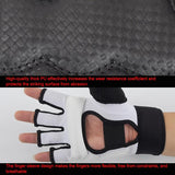 Adult Half-Finger Sandbag Training Gloves For Fitness And Sparring - Xxl