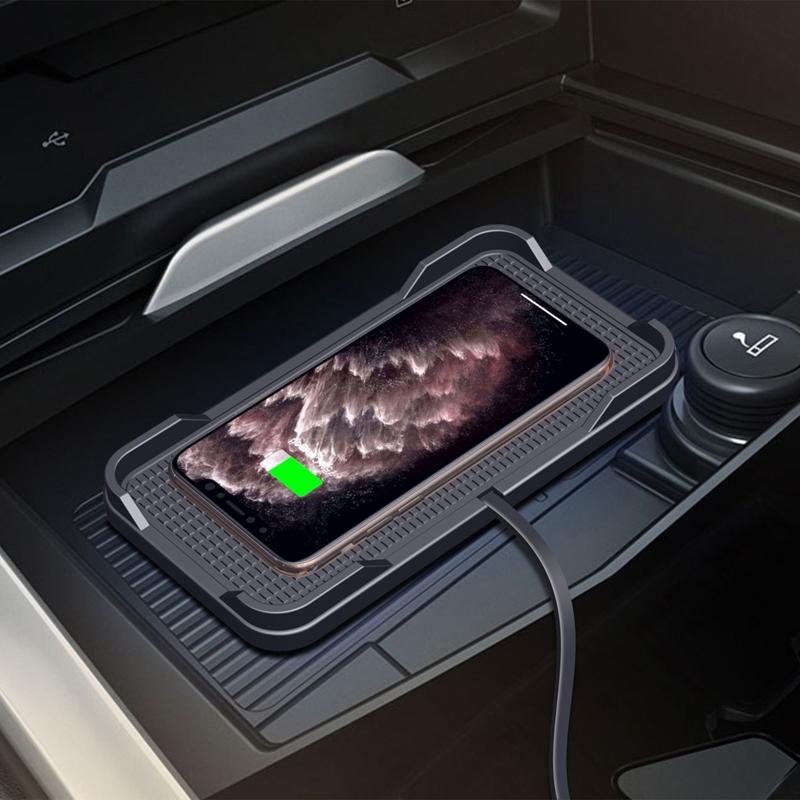 Wireless Car Charger With Anti-Slip Design - C12