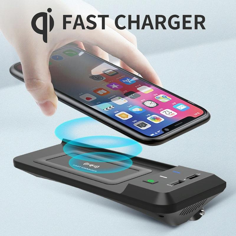 15W / 10W Wireless Charger For Audi Q5L 2018-2022 - Qi Standard