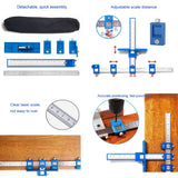 Aluminum Punch Locator For Cabinet Doors