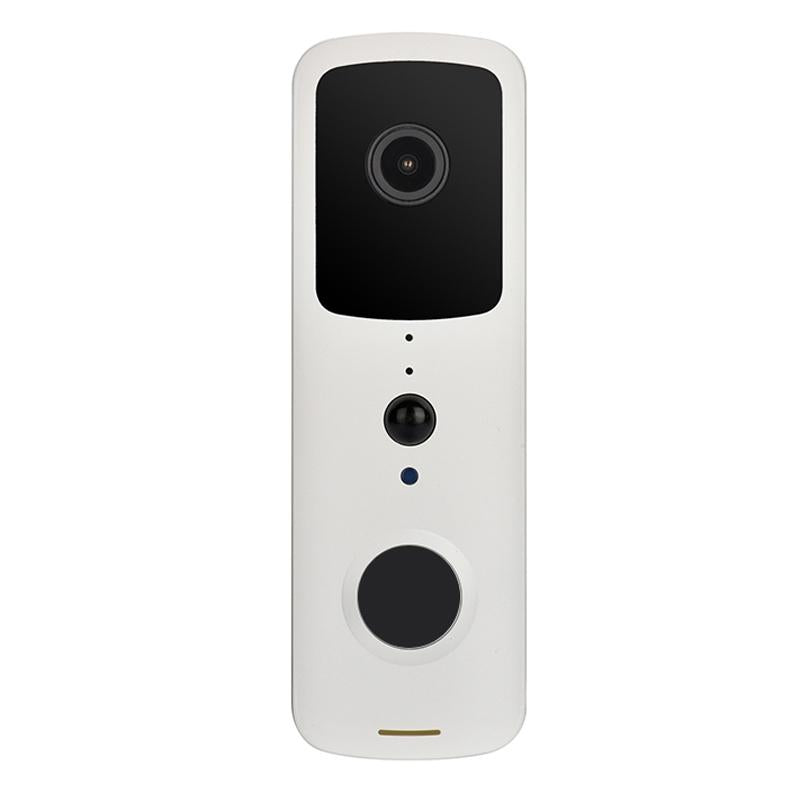 Wireless Smart Doorbell With Two-Way Intercom & Night Vision - Battery Powered