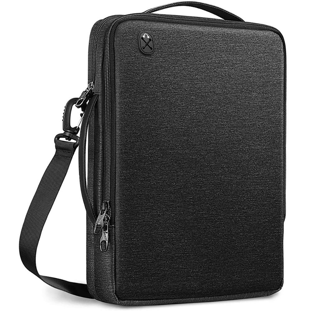 Waterproof Multifunctional Laptop Bag - 13.3-14 Inch - Black