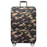 Protective Dustproof Cover For Travel Trolley Suitcase - Small Size - Camouflage 1