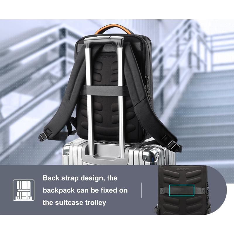 Waterproof Anti-Theft Laptop Backpack - Large Capacity Black